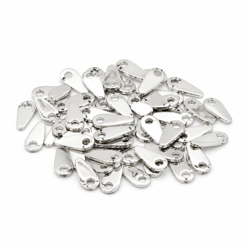 Sterling Silver Quality Chain Tags 2401