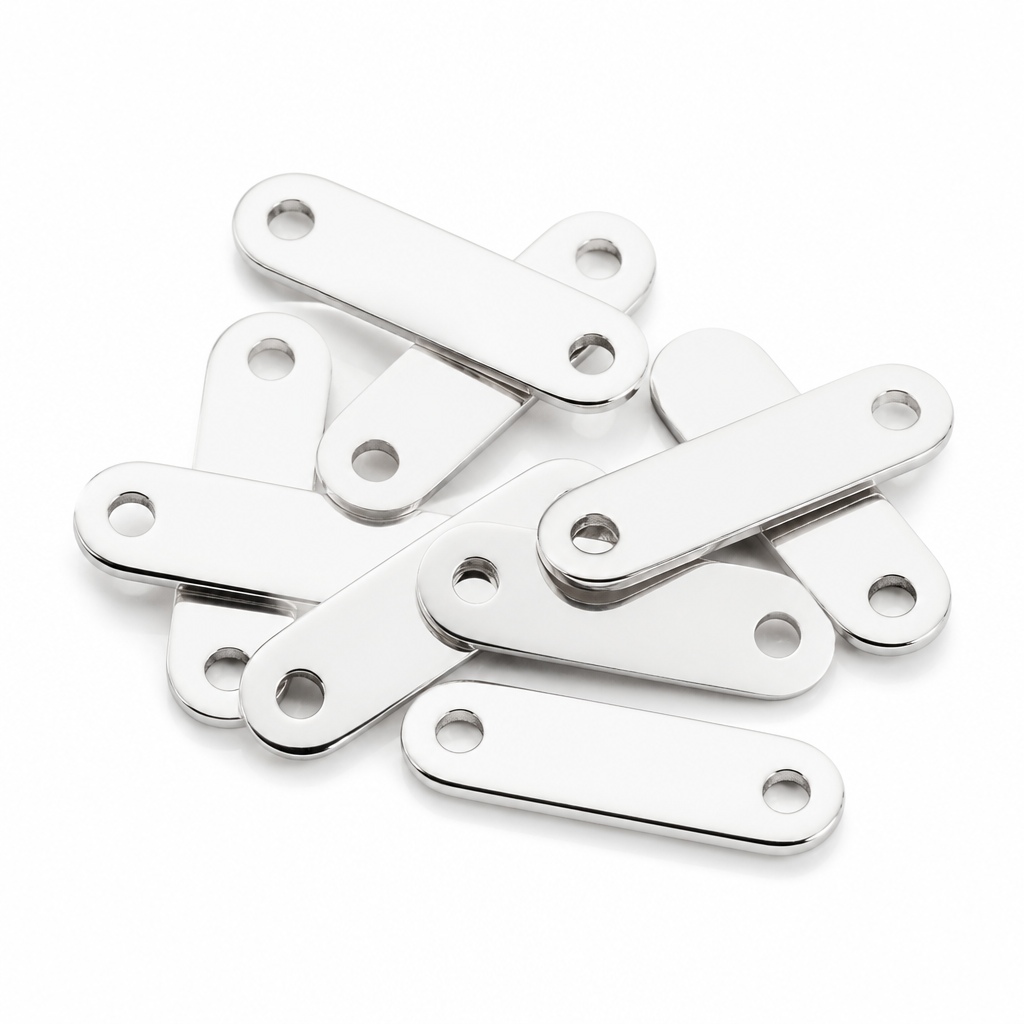 Sterling Silver Chain Tags Plaques 2509