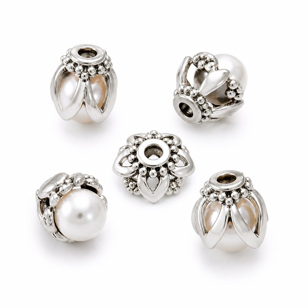 Sterling Silver Pearl Enhancers 3019