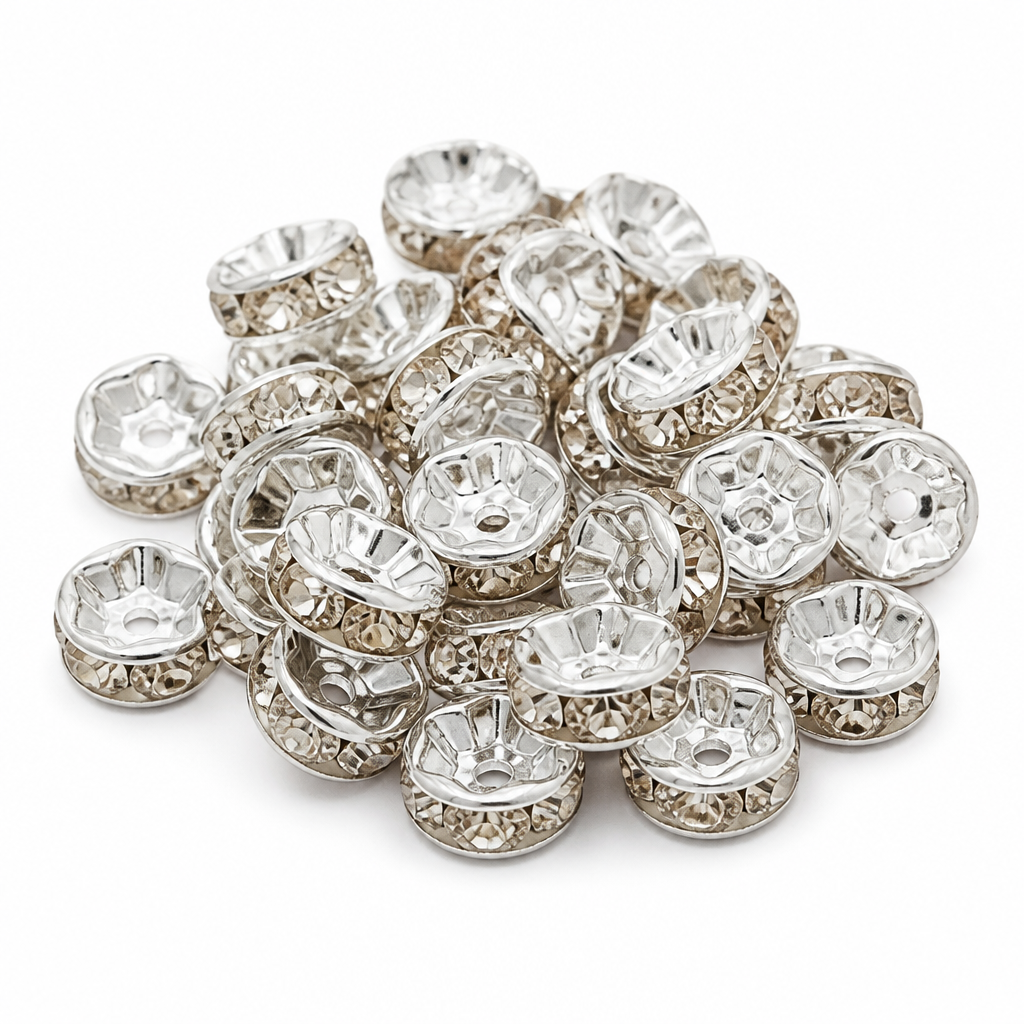 Swarovski 6mm Rhinestone Rondells 2333