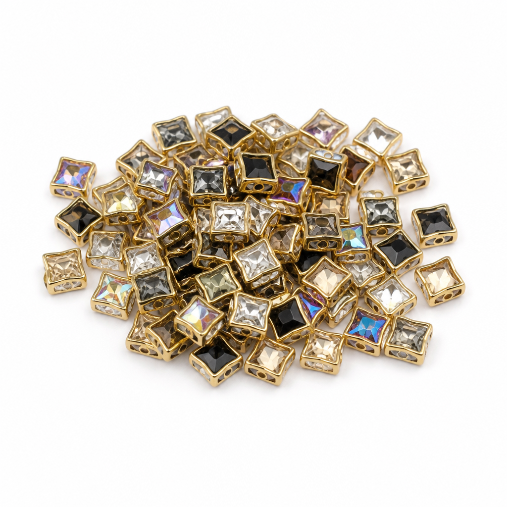 Squaredells with Swarovski Crystals 2354