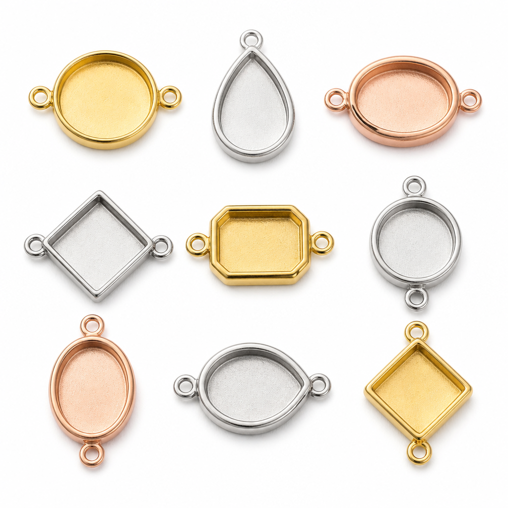 Bezel Settings Epoxy Clay Settings 2953