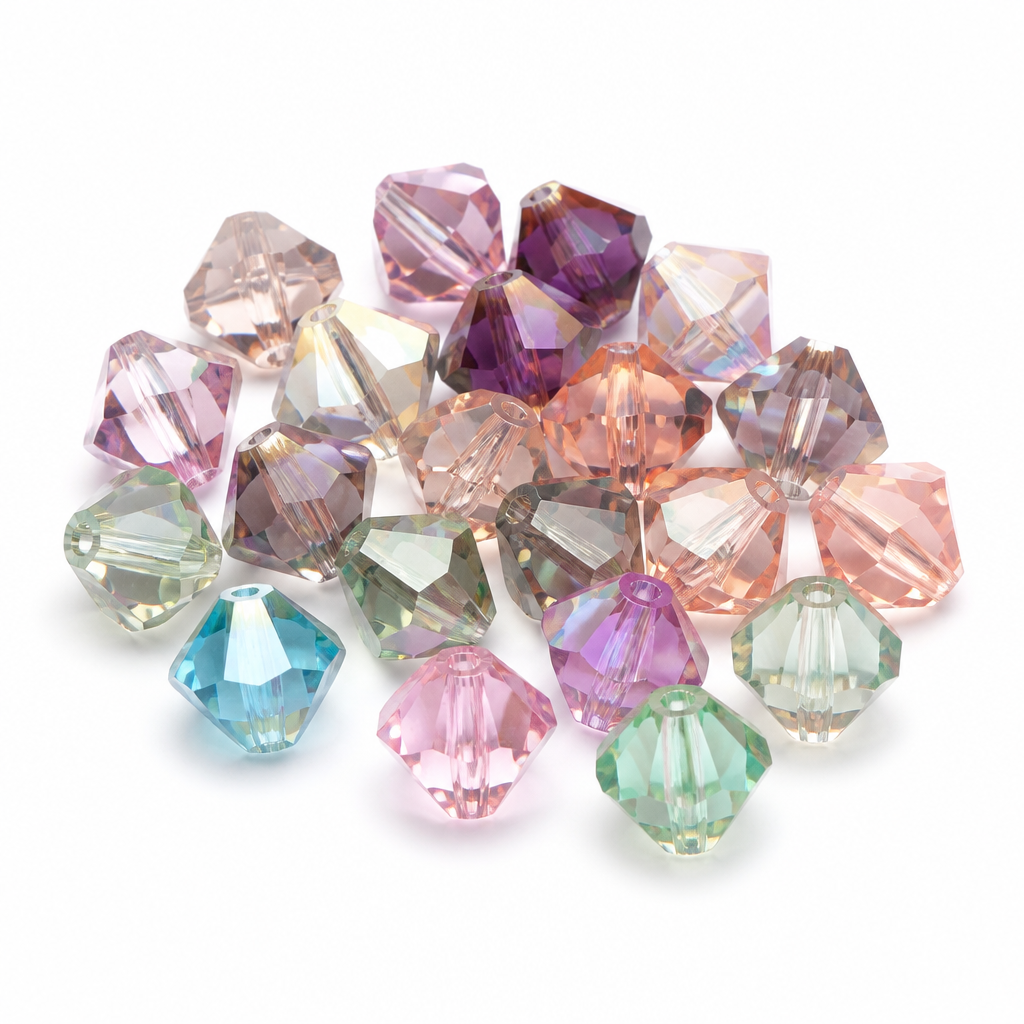 5309  Swarovski Squatty Crystal Beads 2554