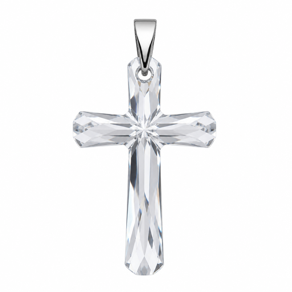 6860  Swarovski Crystal Cross Pendant 2140