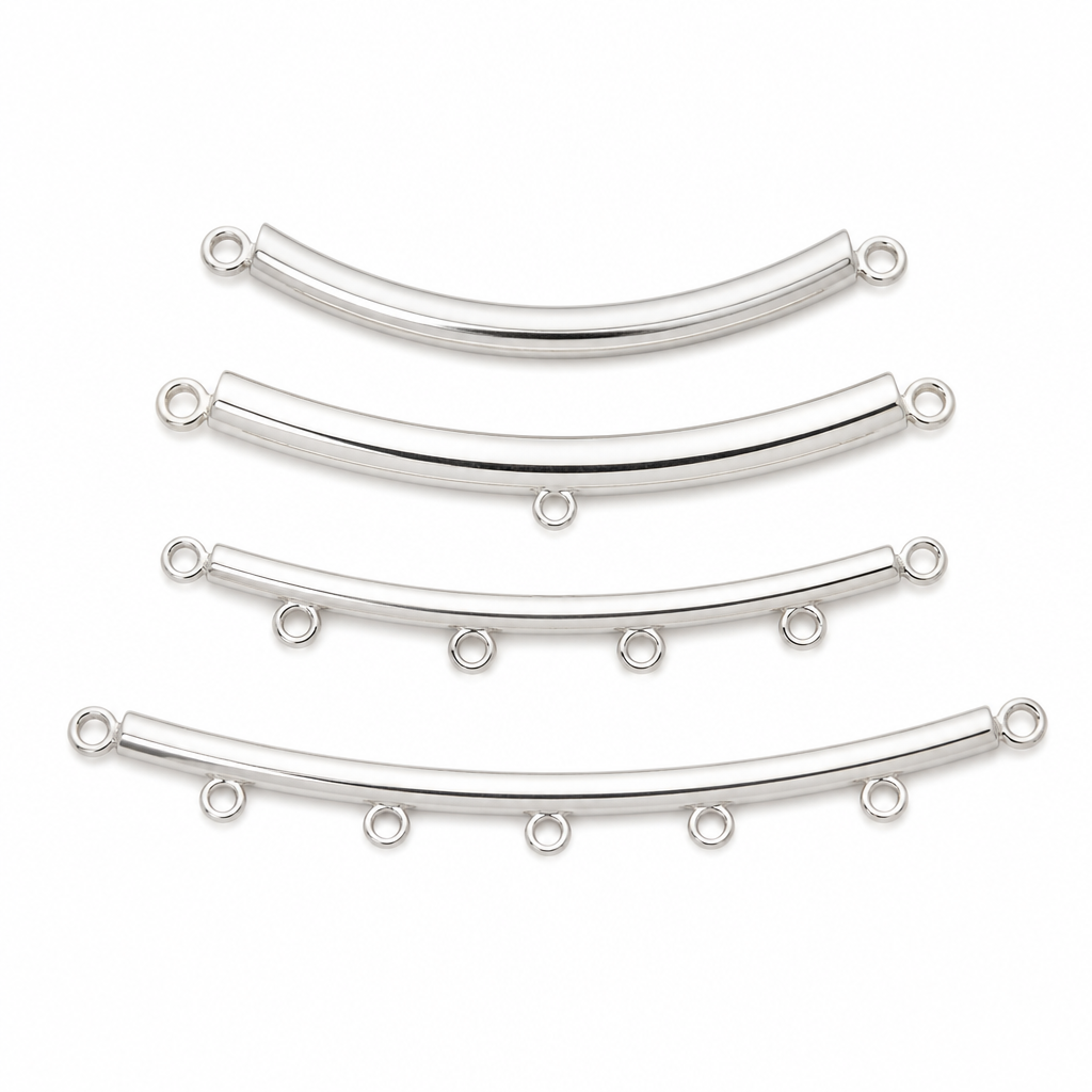 Sterling Silver Bracelet Necklace Bars 2272
