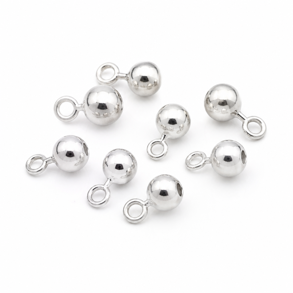 Sterling Silver Ball Drops 2318