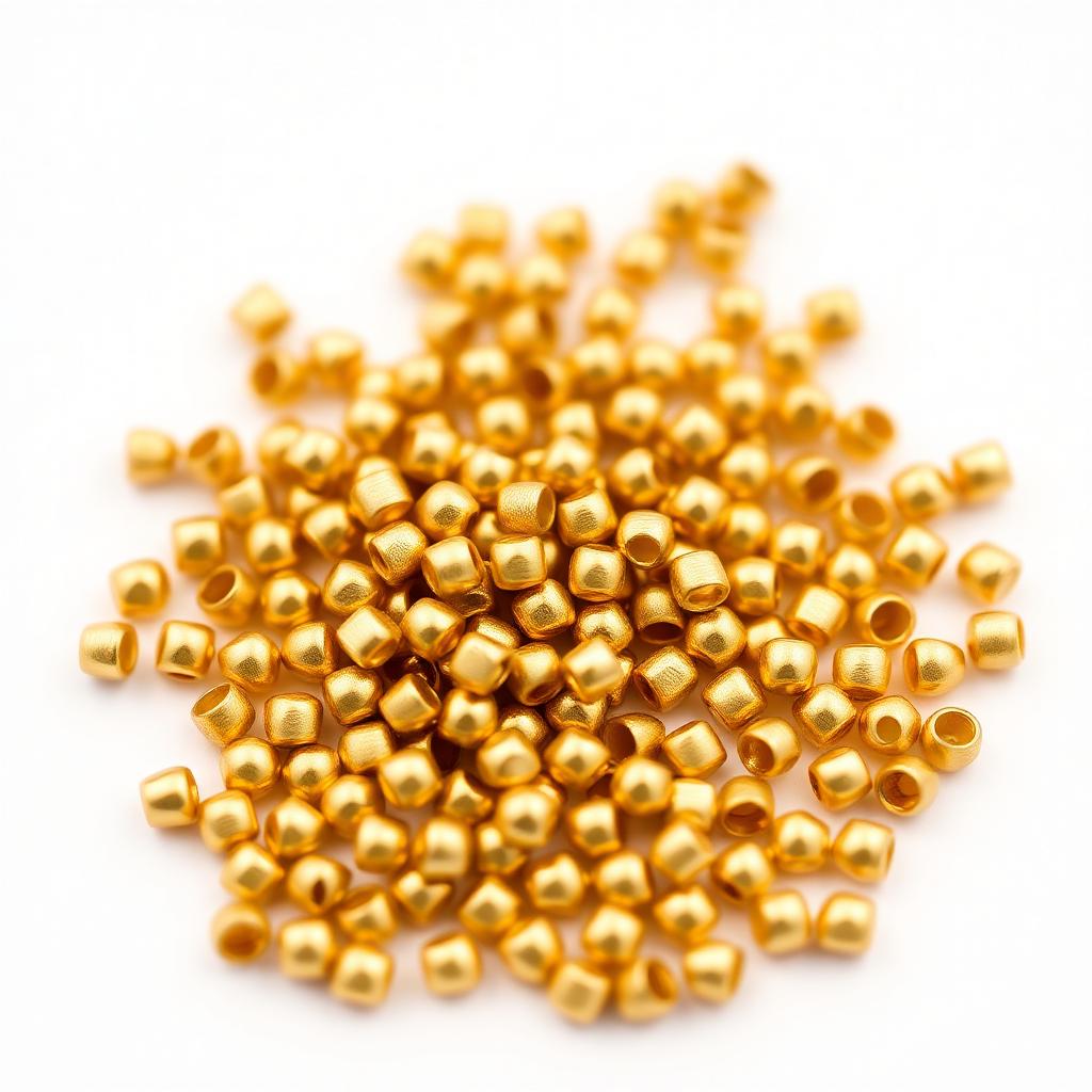 3mm Solid Brass Beads - 250 pcs.