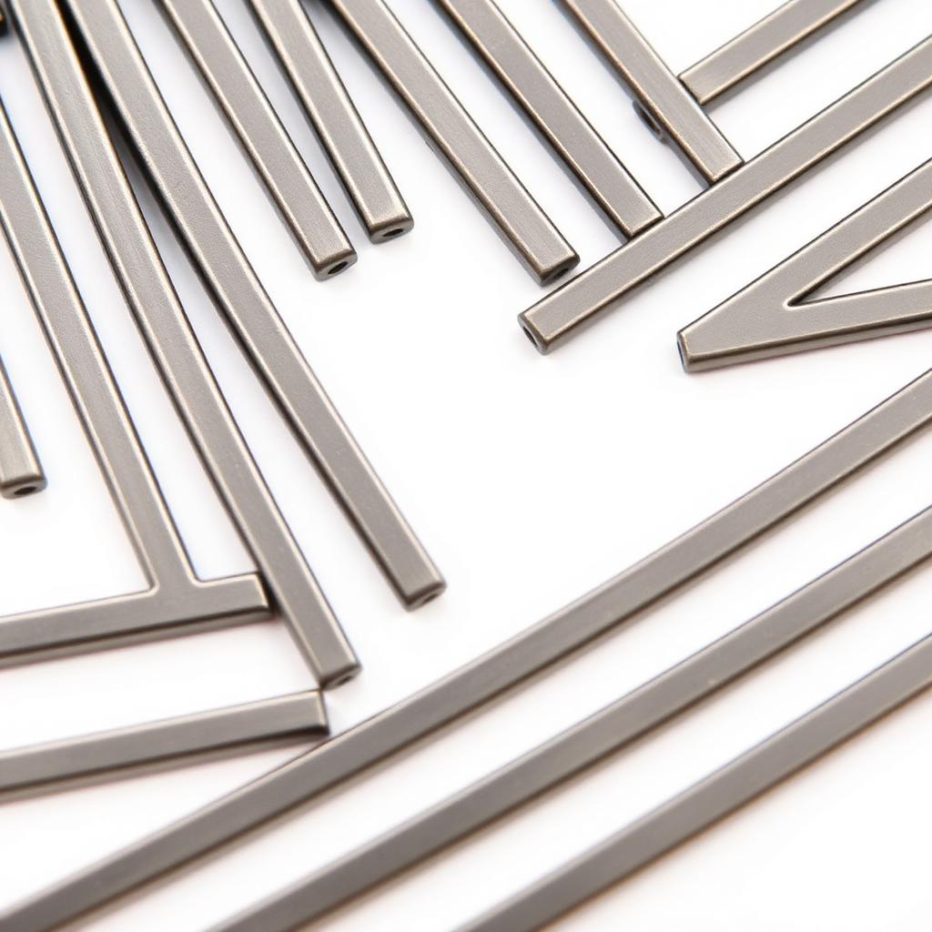 19x3mm Spacer Bars - Gun Metal - 10 pcs.