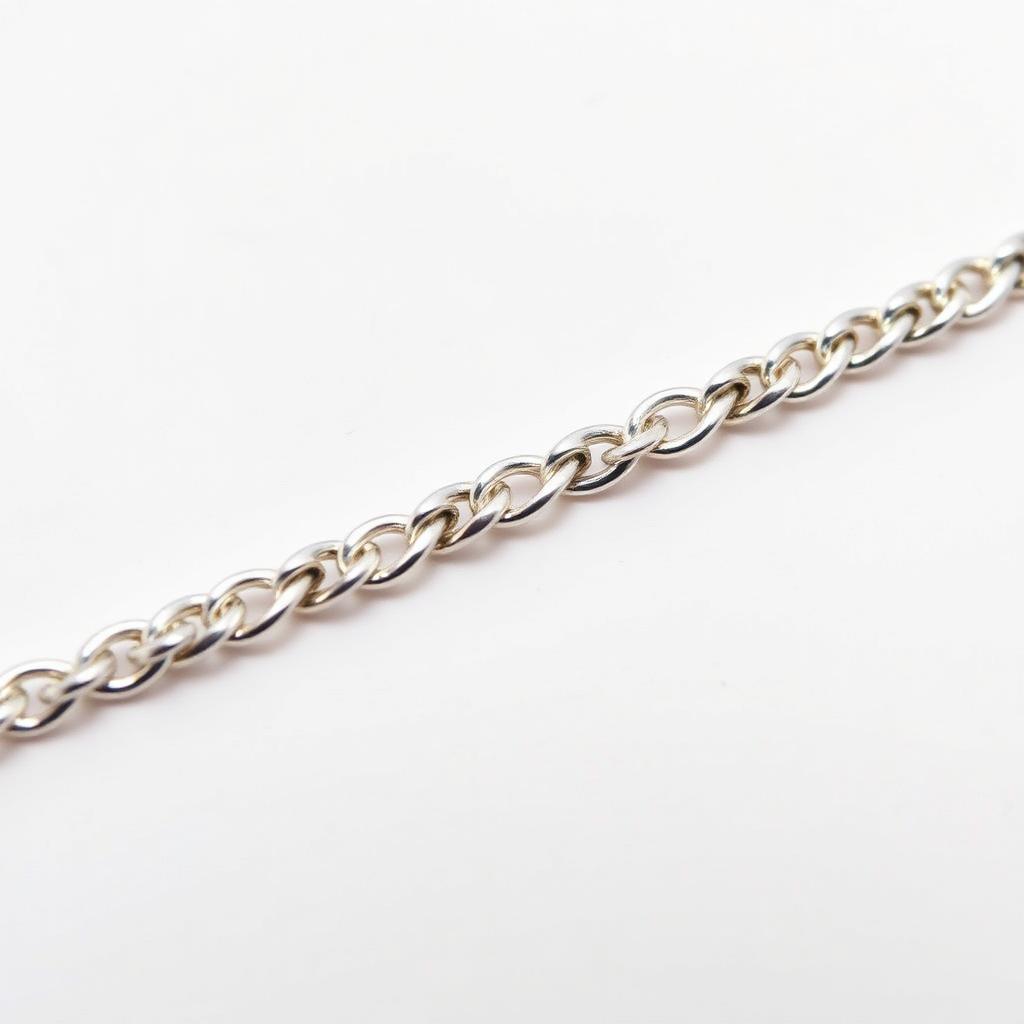 1.42mm Sterling Silver Medium Duty Curb Chain - (Sold Per Foot)