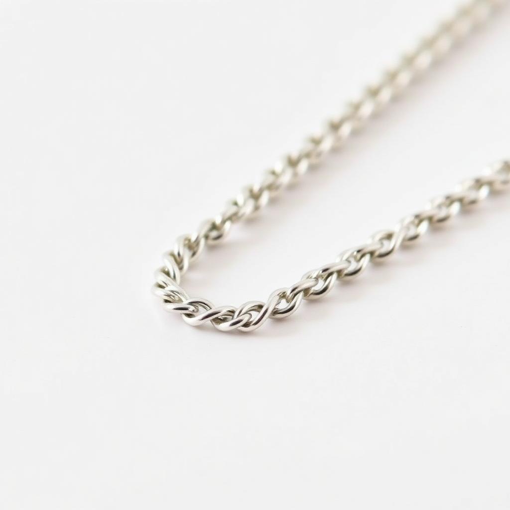 1.3mm Sterling Silver Heavy Cable Chain - 10 feet